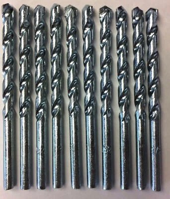 美国佛蒙特州 9/32 英寸 x 4 英寸 钢砌体钻头 2608682693 10 件 — 第 1/2 张图片