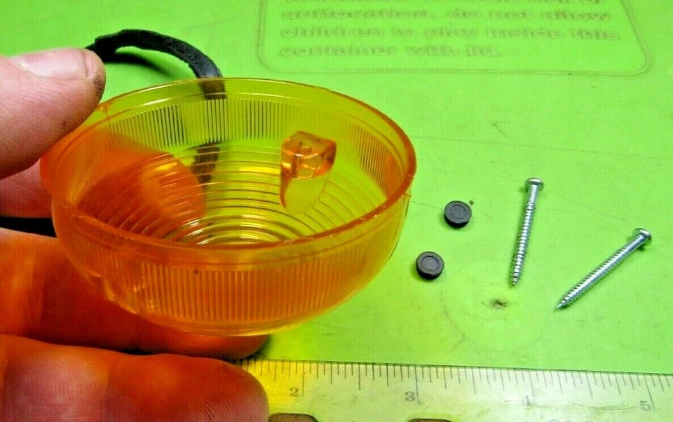 Lente de señal de giro ámbar de repuesto Lucas diseño L874 941223 # 10 Norton BSA  Foto 1 de 3