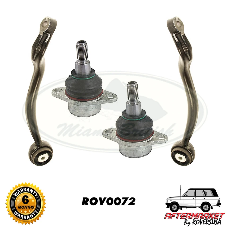 JUEGO DE RÓTULAS BRAZOS DE CONTROL SUPERIORES DELANTEROS LAND ROVER RANGO IZQUIERDO + DERECHO ROV0072  Foto 1 de 1