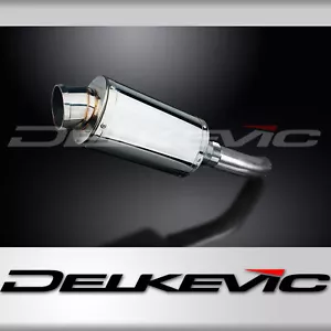 Suzuki GSR750 11-16 GSX-S750 15-19 Slip On 9" Oval Stainless Exhaust Muffler Kit - Foto 1 di 5