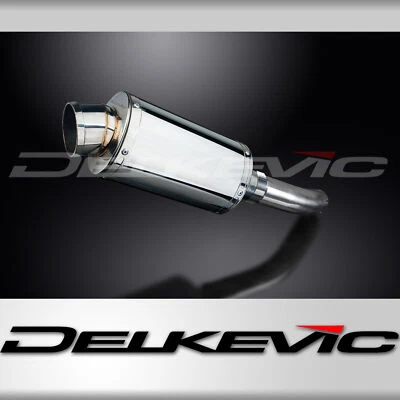 Suzuki GSR750 11-16 GSX-S750 15-19 Kit de silenciador de escape de acero inoxidable ovalado de 9" Foto 1 de 4