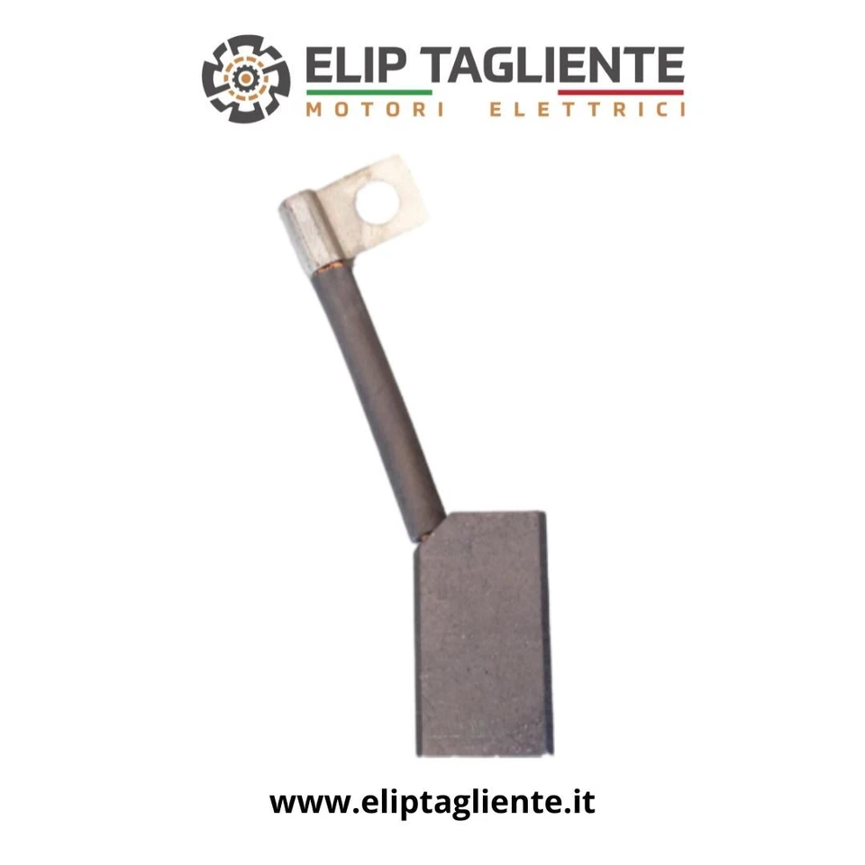 KIT 2 SPAZZOLE CARBONCINI 8x12x22 12V 24V PER MOTORI ELETTRICI DC A BATTERIA