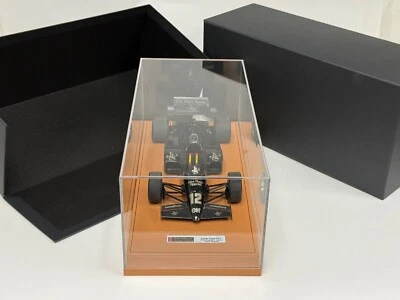 1/18 AB Models Lotus 95T from 1984 F1 Season Nigel Mansell Leather Base SE1036 - Image 1 of 4