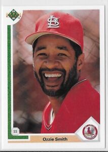 1991 Upper Deck Ozzie Smith #162 St. Louis Cardinals Baseball Card