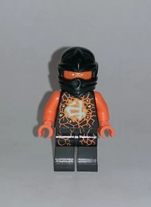 LEGO Ninjago - Cole Airjitzu - Minifig Figur Air Jitzu Ninja black Samurai 70741 - Imagen 1 de 3