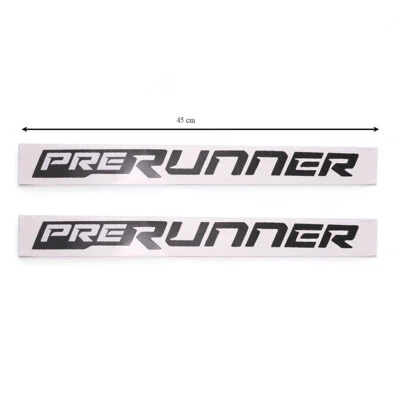 Calcomanía adhesiva lateral L+R Prerunner negra para Toyota Revo Rocco SR5 2015 2020 Foto 1 de 4