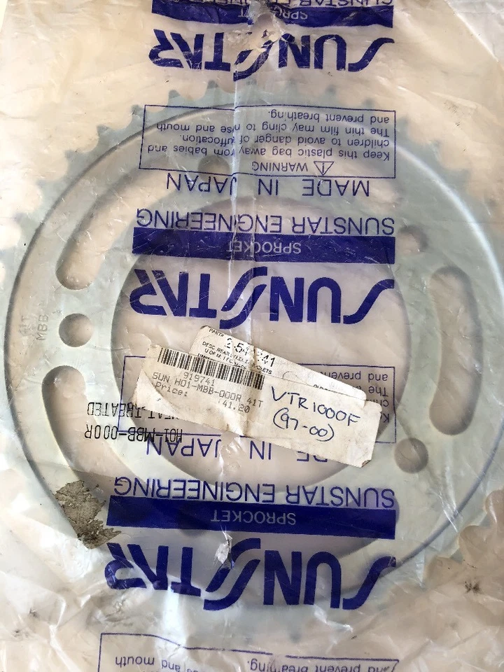 Piñón de acero Sunstar 48T - Honda 1986 - 1991 XR200R / H01-MG3-00SR Foto 1 de 1