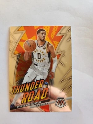 2022-23 Panini Mosaic - Thunder Road Tyrese Haliburton #3 - Image 1 of 2