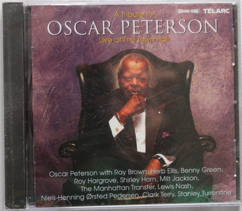 A TRIBUTE TO OSCAR PETERSON LIVE AT THE TOWN HALL [NEW CD] VARIOUS ARTISTS Foto 1 de 2