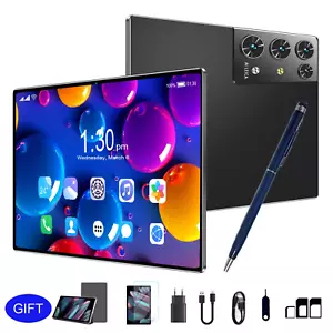 2024 Neueste Tablet 16GB RAM 256GB ROM 10 Zoll Android14 Tablet 2SIM LTE 5G WiFi - Bild 1 von 14