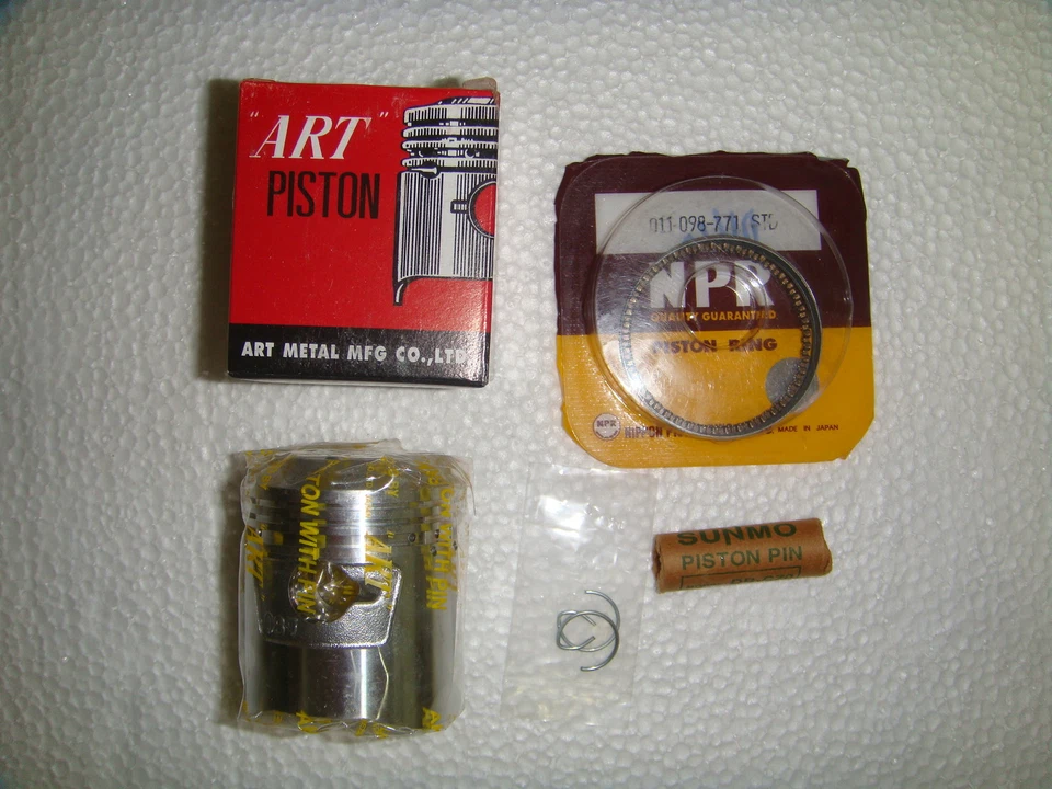 JUEGO PISTONES ESTÁNDAR HONDA CT70 ATC70 CL70 SL70 XL70   Foto 1 de 1