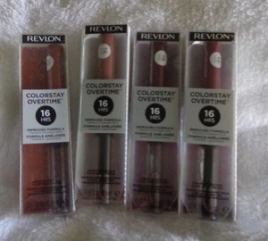 New Revlon ColorStay Overtime 16HRS Longwear Lip Color .07fl oz/2ml Choose Shade - Picture 1 of 15
