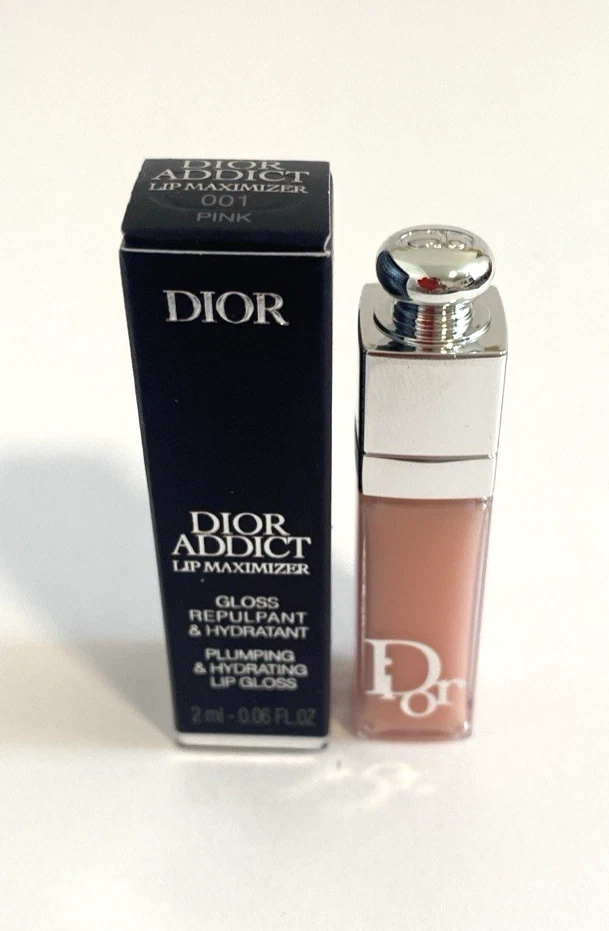 Dior Addict Lip Maximizer Plumper 001 Pink 2ml Mini Size