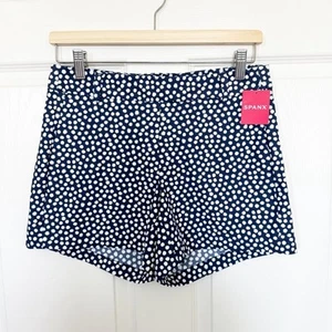 SPANX Sunshine Shorts 4" in marineblau lackierten Punkten SMALL - Bild 1 von 7