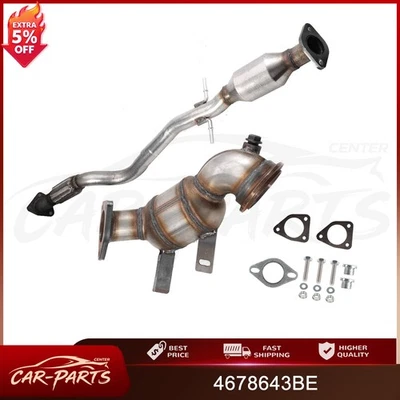 Front & Rear For 2011-2015 Chevrolet Cruze 1.4L l4 Turbo Catalytic Converters Foto 1 de 4