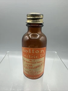 Botella de vidrio vintage Holton aceite eléctrico no. Trompeta trombón válvula 2 instrumentos - Imagen 1 de 6