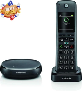 Series Smart Cordless Phone Answering System with Built-In Alexa 1 Handset - Picture 1 of 8