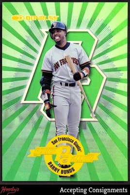 1997 Donruss Power Alley #16 Barry Bonds 0978/4000 - Image 1 of 2