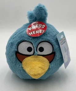 Muñeca de peluche Angry Birds Blue Bird Jay 5" *SIN SONIDO* *NUEVA CON ETIQUETAS* - Imagen 1 de 9