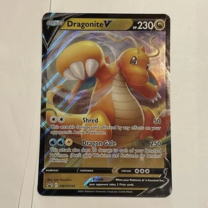 Pokemon TCG Dragonite V SWSH154 (Jumbo) Black Star Promo OVERSIZED - Picture 1 of 3