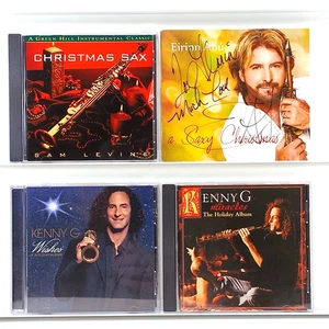 Saxophone Christmas 4 CD Lot- Kenny G, Sam Levine, Eirinn Abú - Imagen 1 de 7