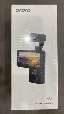 ORDRO M5 Pocket Video Camera Action Digital Camcorder 5K 3.5" Touch screen - Image 1 of 3