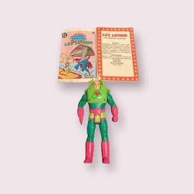 Figura de acción Kenner DC Super Powers Vintage 1984 Lex Luthor con accesorios Foto 1 de 4