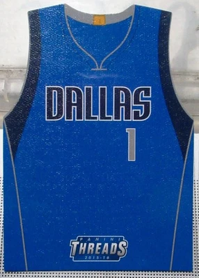 2015-16 Panini Threads Baloncesto-Justin Anderson-Team Threads Rookie Troquelado #6 Foto 1 de 2