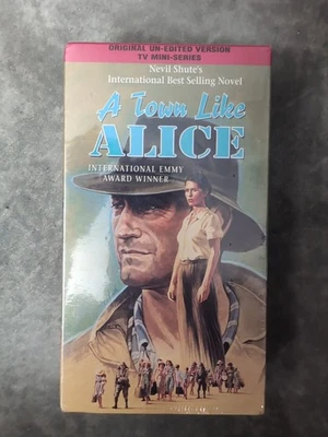 A Town Like Alice VHS 1994 3-Tape Set the Original UNEDITED Miniseries  - Image 1 of 4
