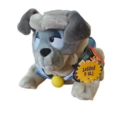 Disney Pocahontas Percy Pug Perro Peluche Marioneta de Mano Aplausos De Colección Años 90 Juguete de Fingir Foto 1 de 4