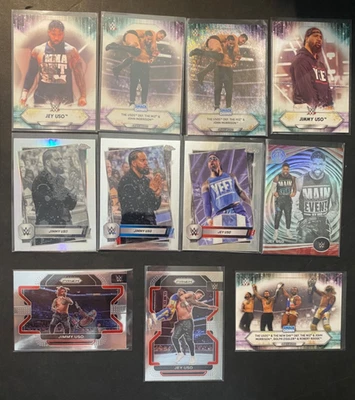 Jimmy & Jey Uso - 11 Wrestling Card Package Deal - Image 1 of 2