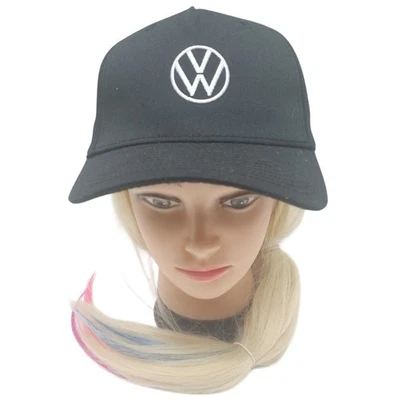 Gorra de béisbol Volkswagen VW DriverGear negra con logotipo bordado Foto 1 de 4