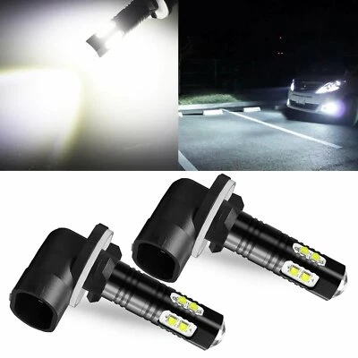 JDM ASTAR 2X 50W 881 889 6000K Super Blanco LED Antiniebla Conducción Coche Luces Bombillas Foto 1 de 4