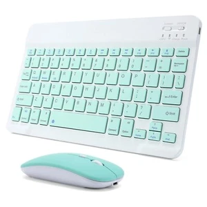 Rechargeable Bluetooth Keyboard and Mouse Combo Ultra-Slim Portable Compact W... - Picture 1 of 7