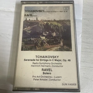 Tchaikovsky Ravel Made In USA Casette - Picture 1 of 2