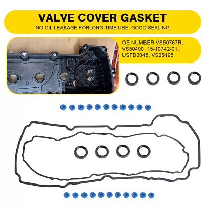 Kit de junta de cubierta de válvula para Ford Edge 2007-2014 3,5 L Limited SE SEL Sport EE. UU. EPU Foto 1 de 4