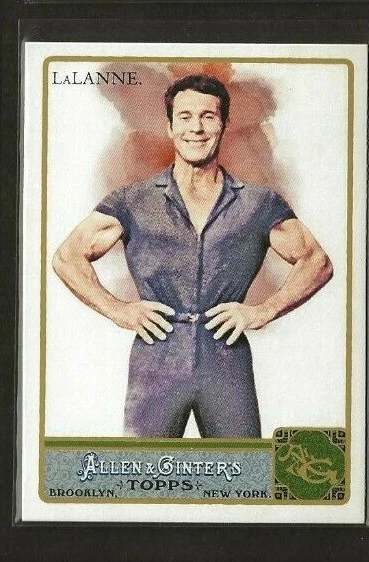 Jack LaLanne 2011 Topps Allen & Ginter's - card # 225 / The Godfather Of Fitness - Image 1 of 1