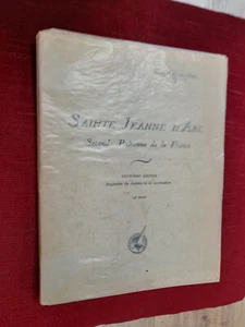 Sainte Jeanne D Arc seconde patronne de La France-P.R.Delarbre-1928. - Picture 1 of 1