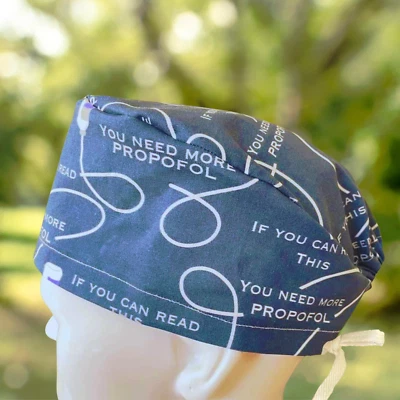 PREMIUM You're Light Anesthesia Scrub Cap|Modern Style|MD|CNA|RN|Tech|Vet - Image 1 of 4