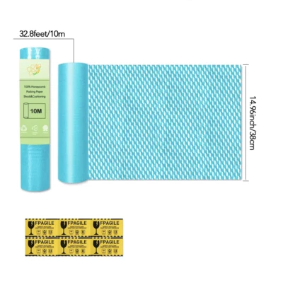 10M Honeycomb Packing Paper Sustainable Alternative to Bubble Wrapfor Moving/Shi - Image 1 of 4