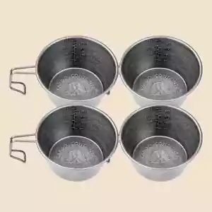 Genuine CARGO CONTAINER Wild Sierra Cup 450ml 4P Set / Camping Gear - Picture 1 of 7