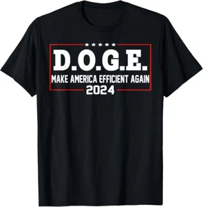 DOGE Make America Efficient Again T-Shirt - Picture 1 of 7