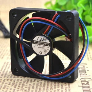 1pc ADDA AD0612HB-G76 12V 0.15A 6CM 6010 Double Ball 3-wire Cooling Fan - Picture 1 of 5
