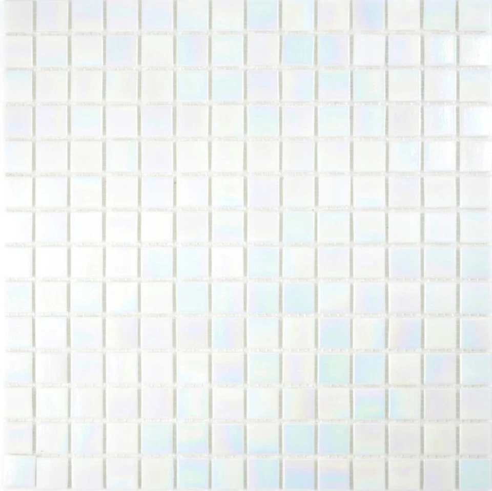 Glasmosaik Mosaikfliesen Bordüre weiss grau schwarz blau beige braun kupfer BAD - Bild 1 von 1