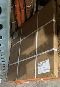 4 pack Louvered panels 20 x 18 x 5/16 gray (supports hanging bins) - Picture 1 of 4