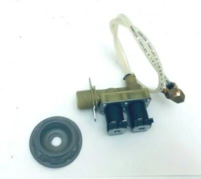 Conjunto de válvula de entrada de agua Roper Dryer modelo WPW10420404 DNY115D Foto 1 de 3