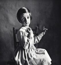 1948 Vintage IRVING PENN Little Tuscan Girl Florence Child Italy Photo Gravure 