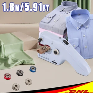 Mini Elektrische Nähmaschine Tragbar Handnähen für Anfänger Handnähmaschine DHL - Bild 1 von 12
