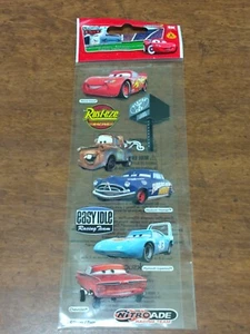 Jolees Autos Sammelalbum Aufkleber Beleuchtung McQueen Mater Doc Neu in Verpackung - Bild 1 von 2