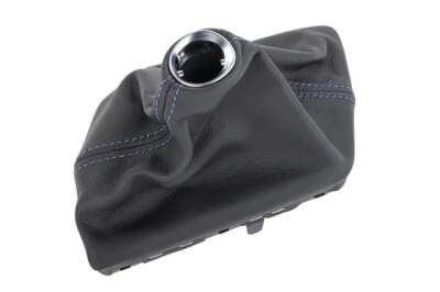 Bota de cambio GM C7 Corvette 2015-2017 genuina con costuras azules Foto 1 de 2